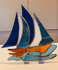 Le bateau bleu