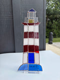 Le Phare rouge et blanc