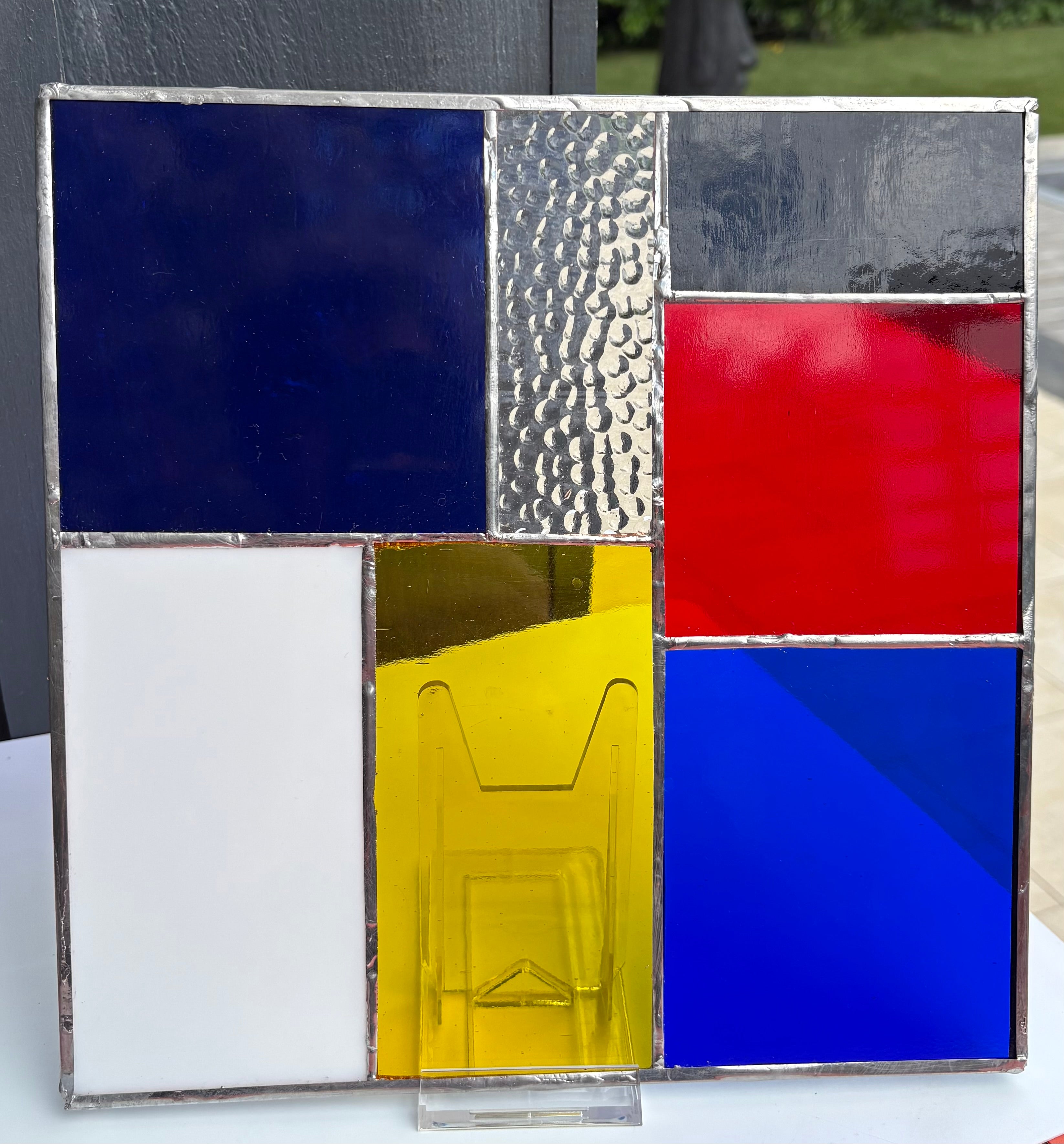 Tableau à la manière de Mondrian