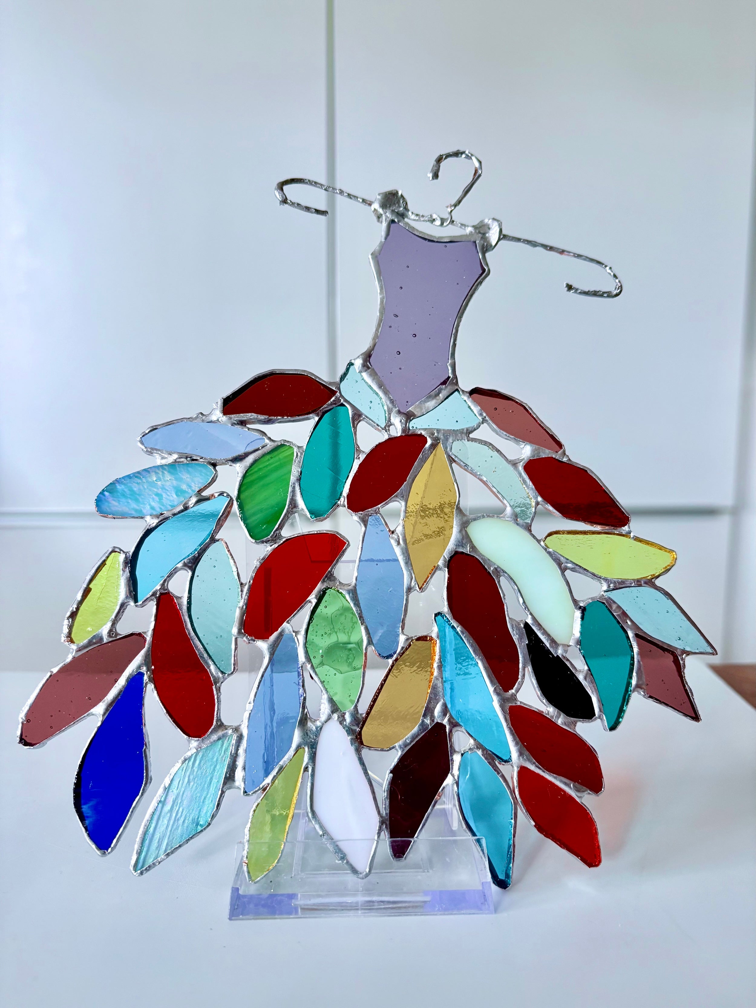 Robe multicolore