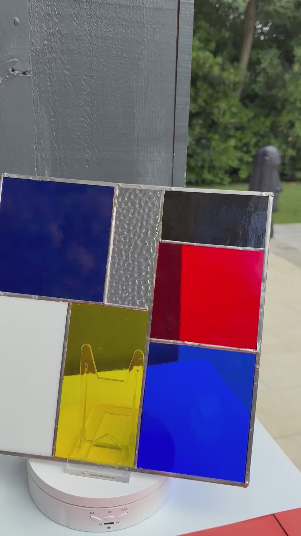 Tableau à la manière de Mondrian